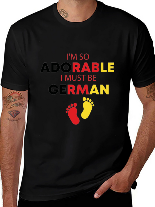 Adorable German Pride T-Shirt - Funny German Heritage Tee