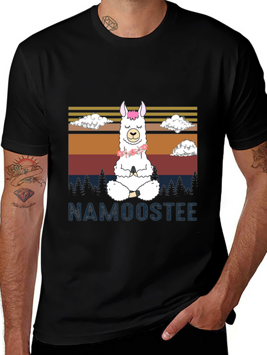 Namooostee Yoga Llama Tee
