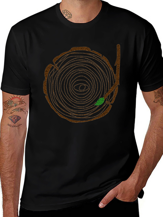 Eye of the Forest Tree Ring Graphic Tee