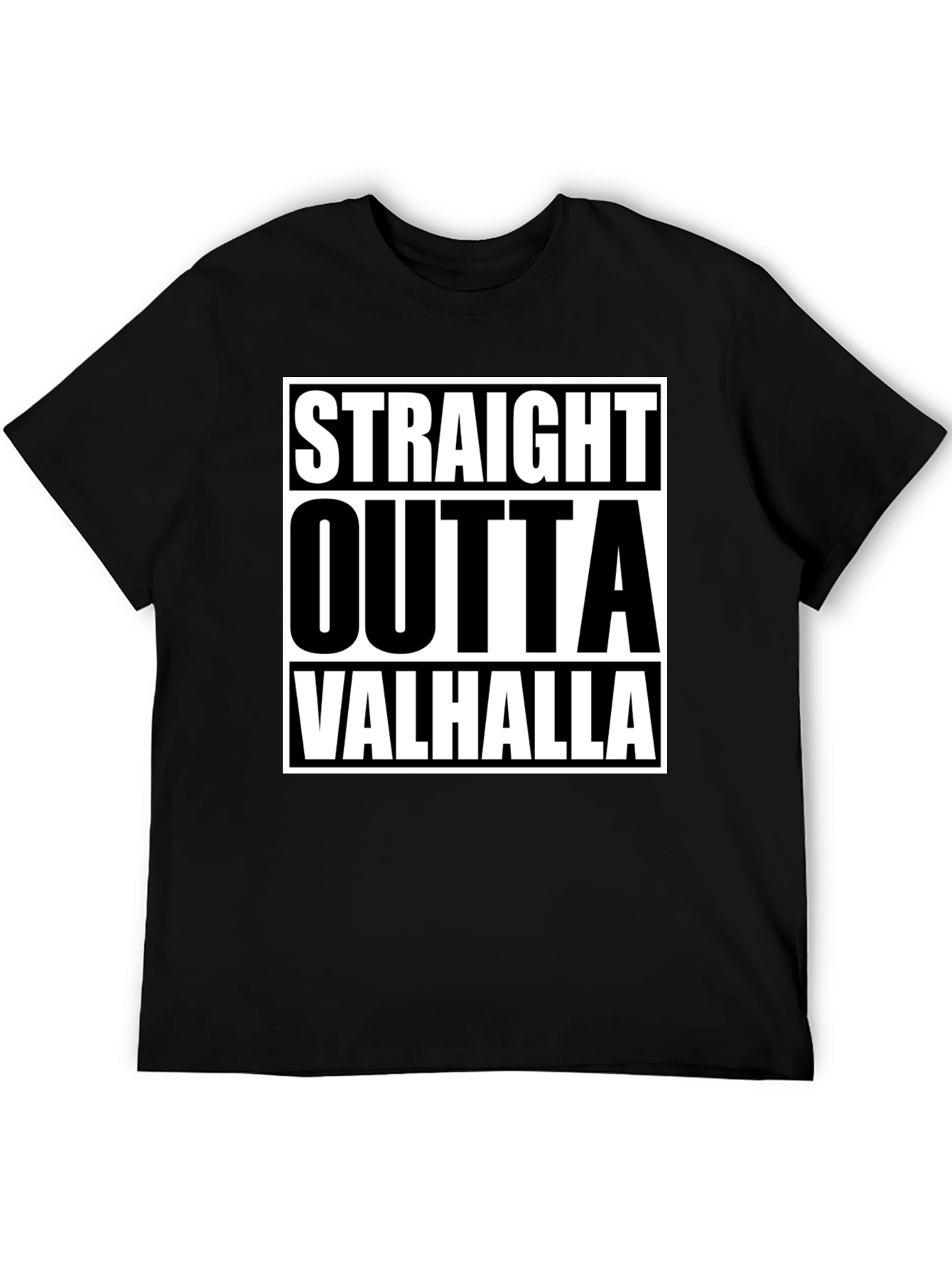 Straight Outta Valhalla Graphic Tee