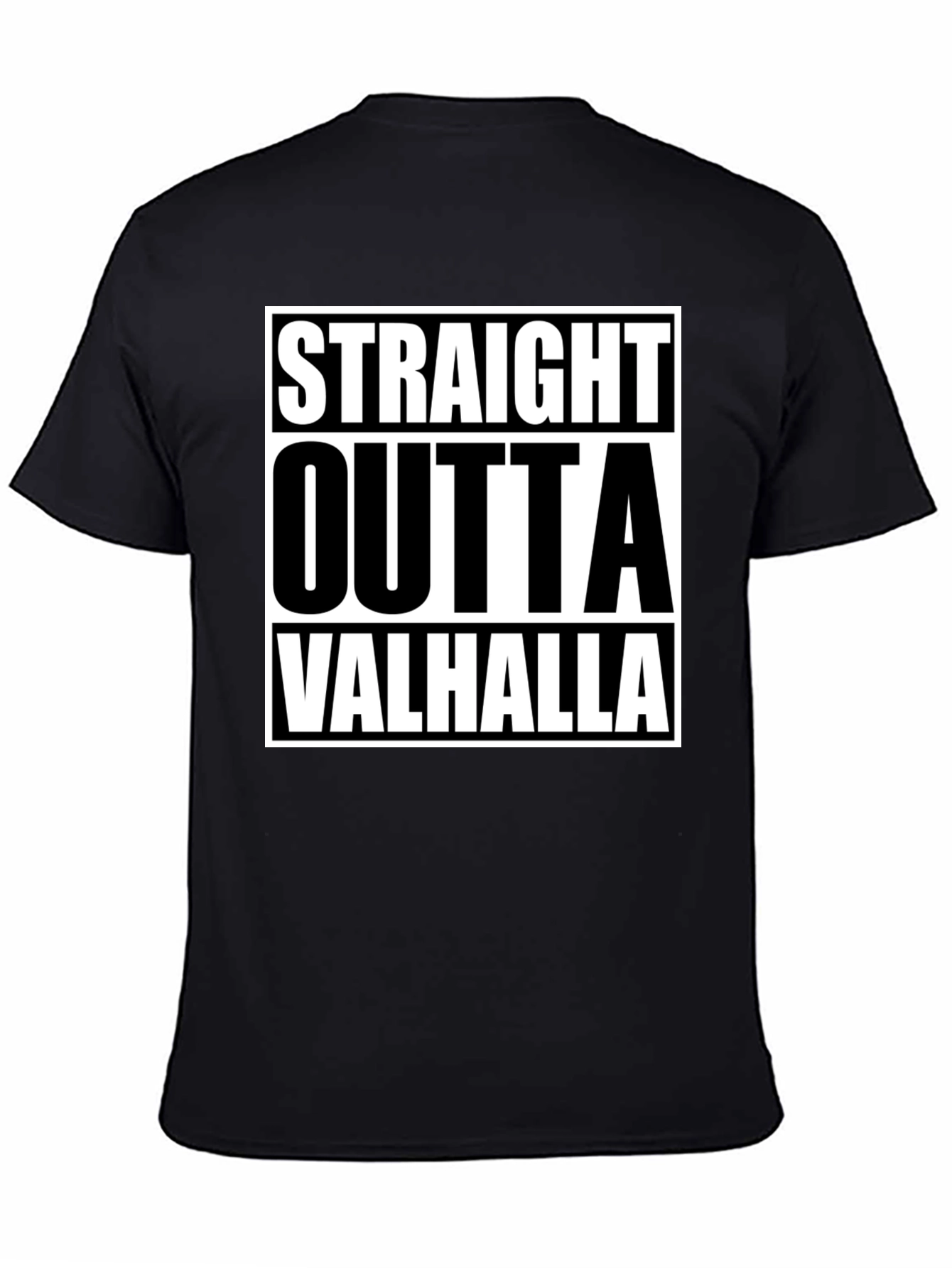 Straight Outta Valhalla Graphic Tee