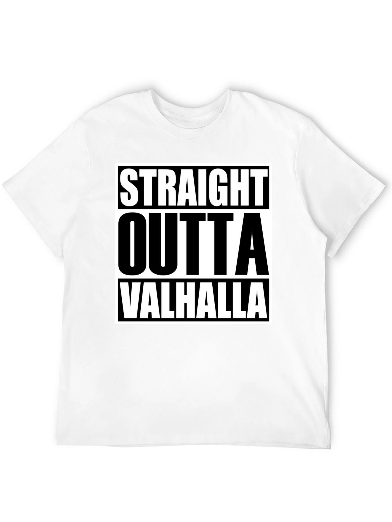 Straight Outta Valhalla Graphic Tee