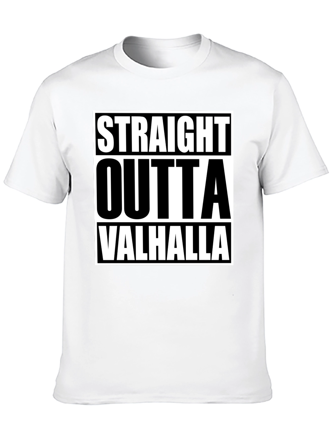 Straight Outta Valhalla Graphic Tee