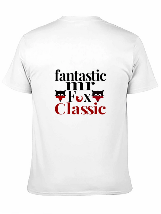 Fantastic Mr Fox Classic Black T-Shirt