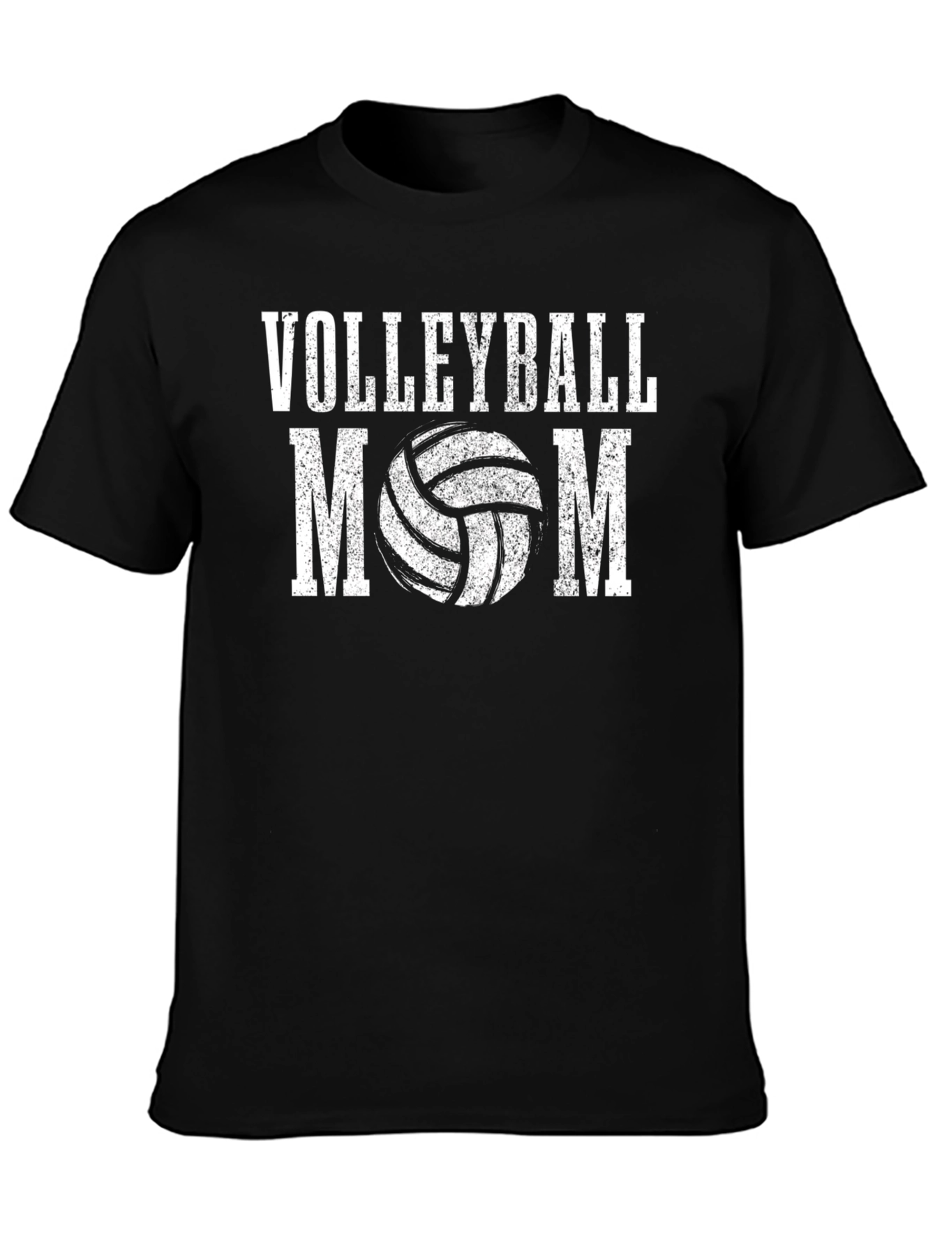 Volleyball Mom T-Shirt - Black