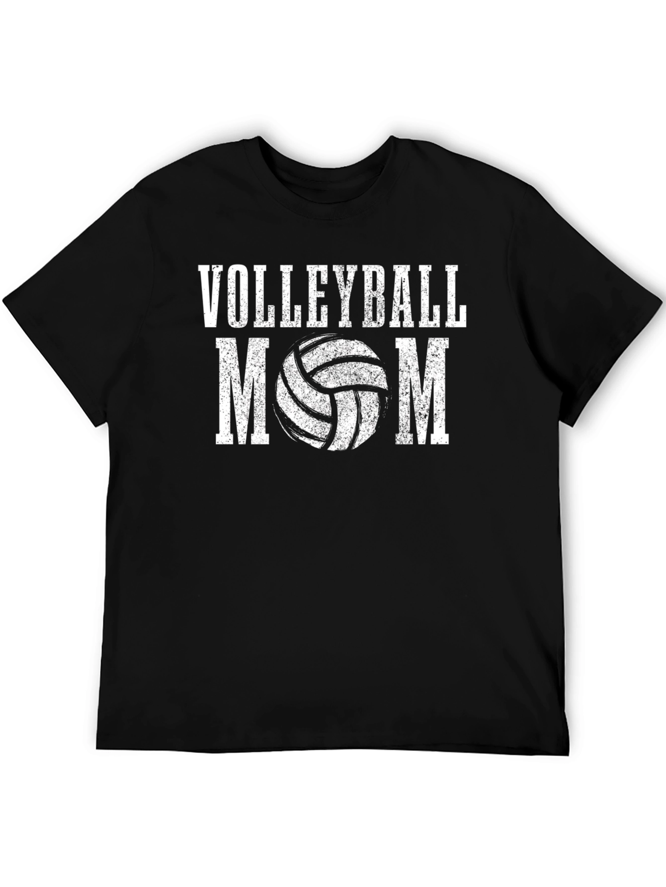 Volleyball Mom T-Shirt - Black