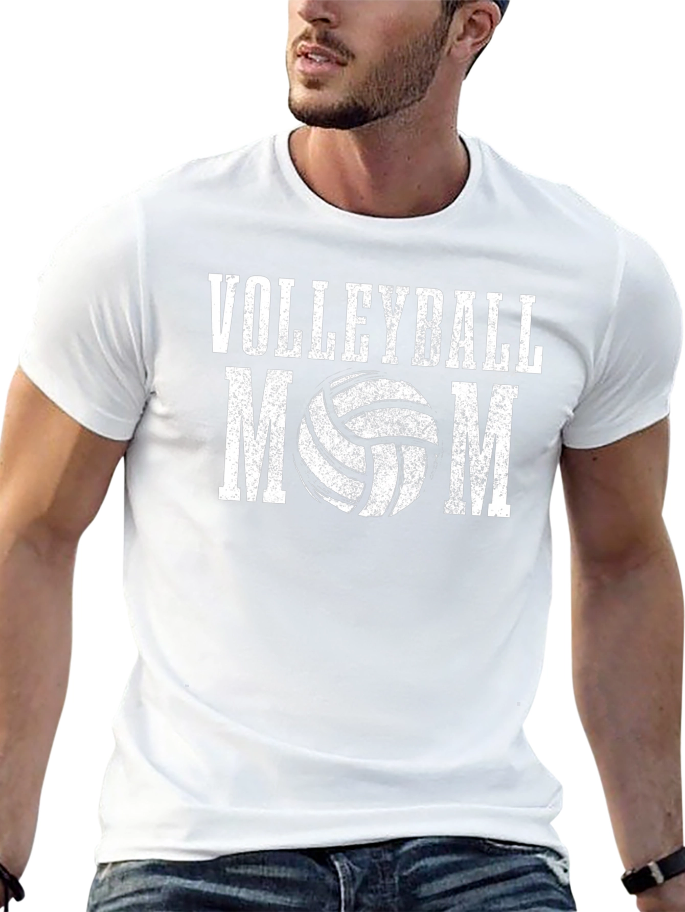 Volleyball Mom T-Shirt - Black