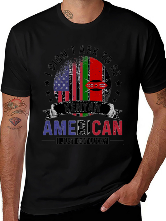 Kenyan American Graphic T-Shirt
