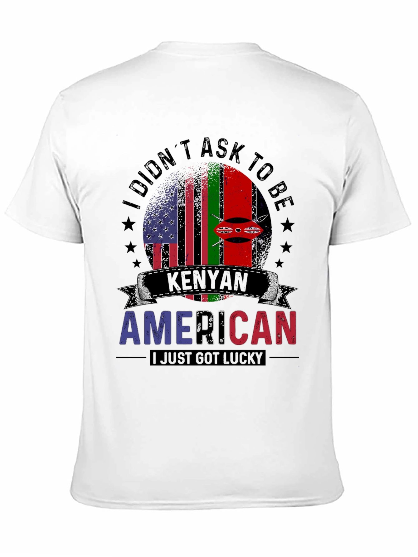 Kenyan American Graphic T-Shirt
