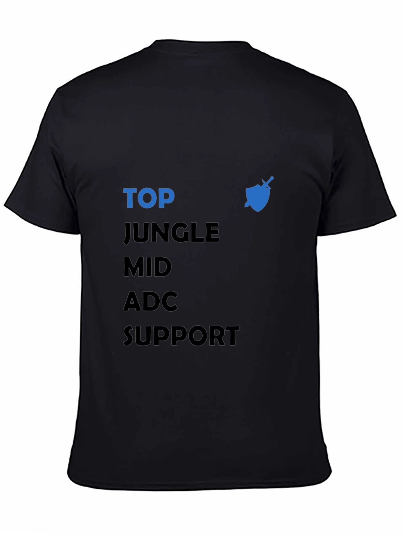 League of Legends Roles T-Shirt - Gaming Apparel