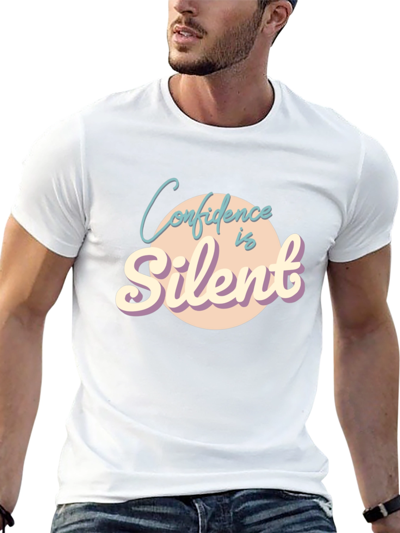 Confidence is Silent Graphic Tee - Unisex
