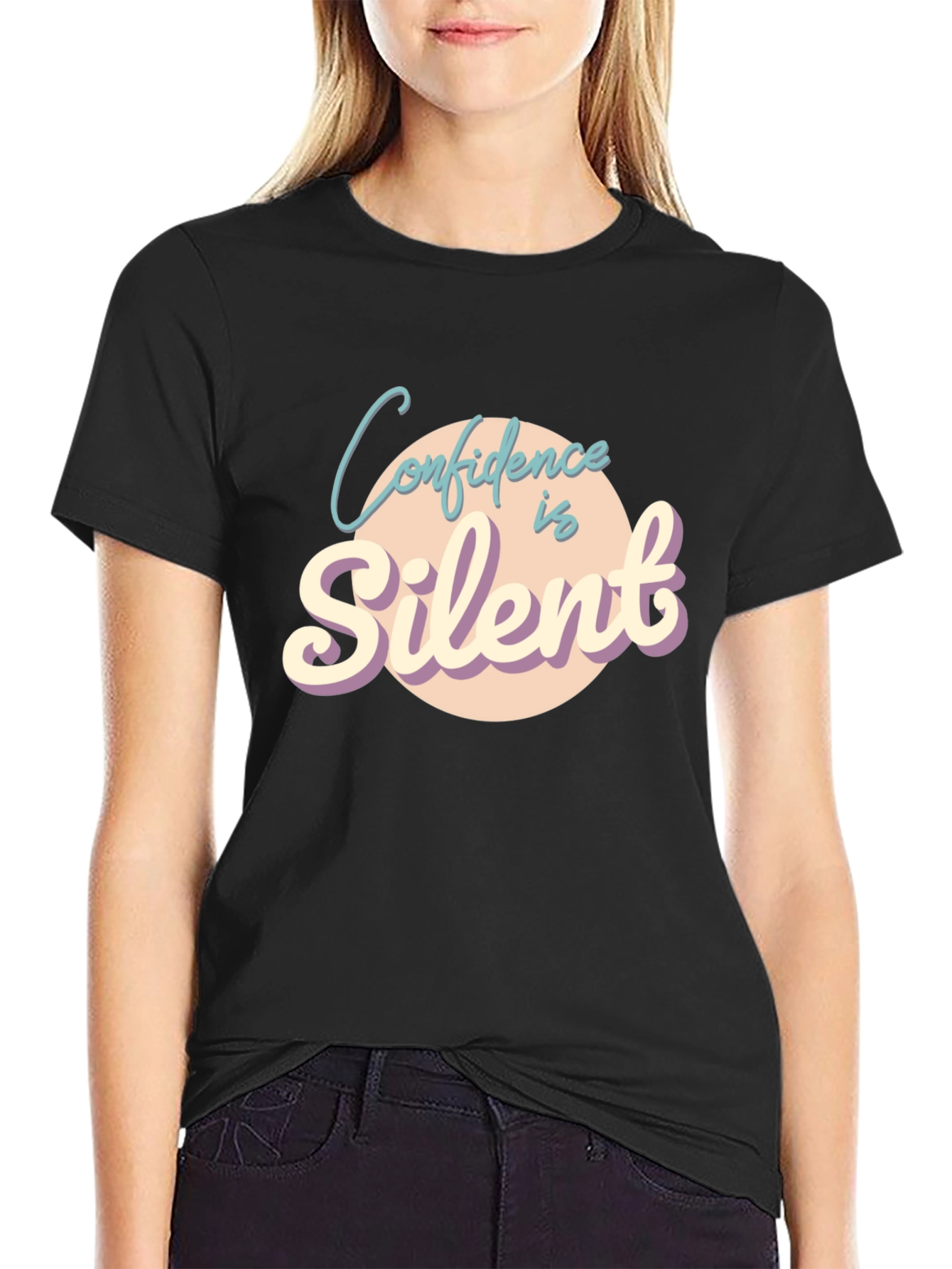 Confidence is Silent Graphic Tee - Unisex