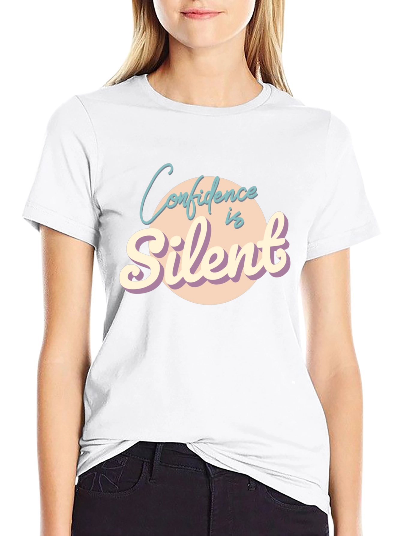 Confidence is Silent Graphic Tee - Unisex