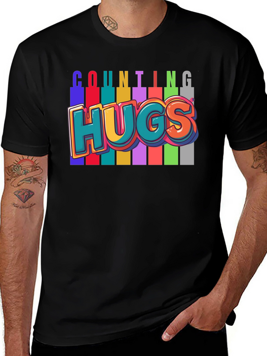 Counting Hugs Graphic T-Shirt