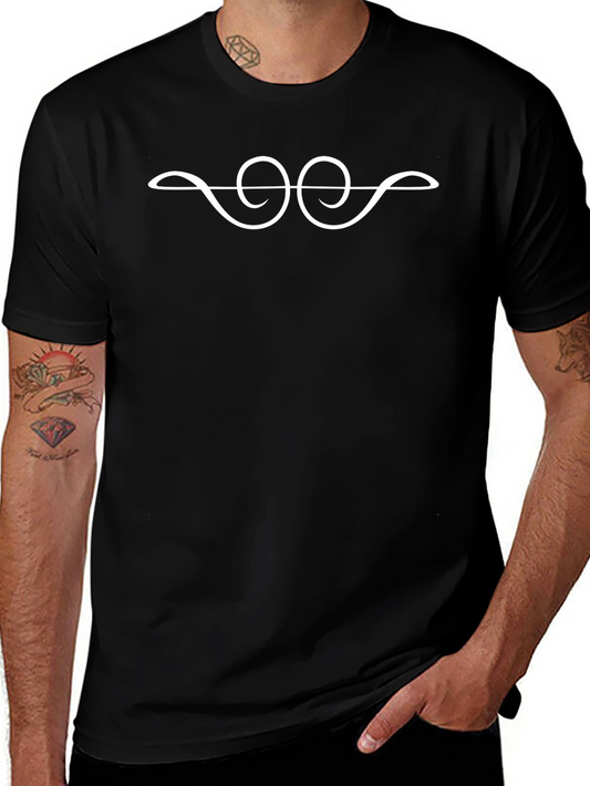Minimalist Graphic Tee - Black