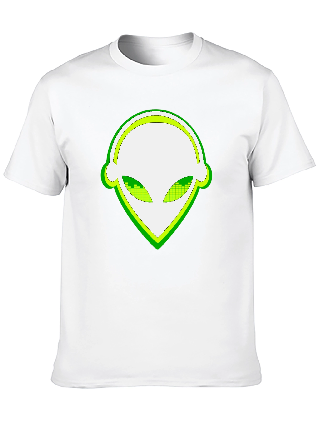 Alien Head T-Shirt - Cool Graphic Tee