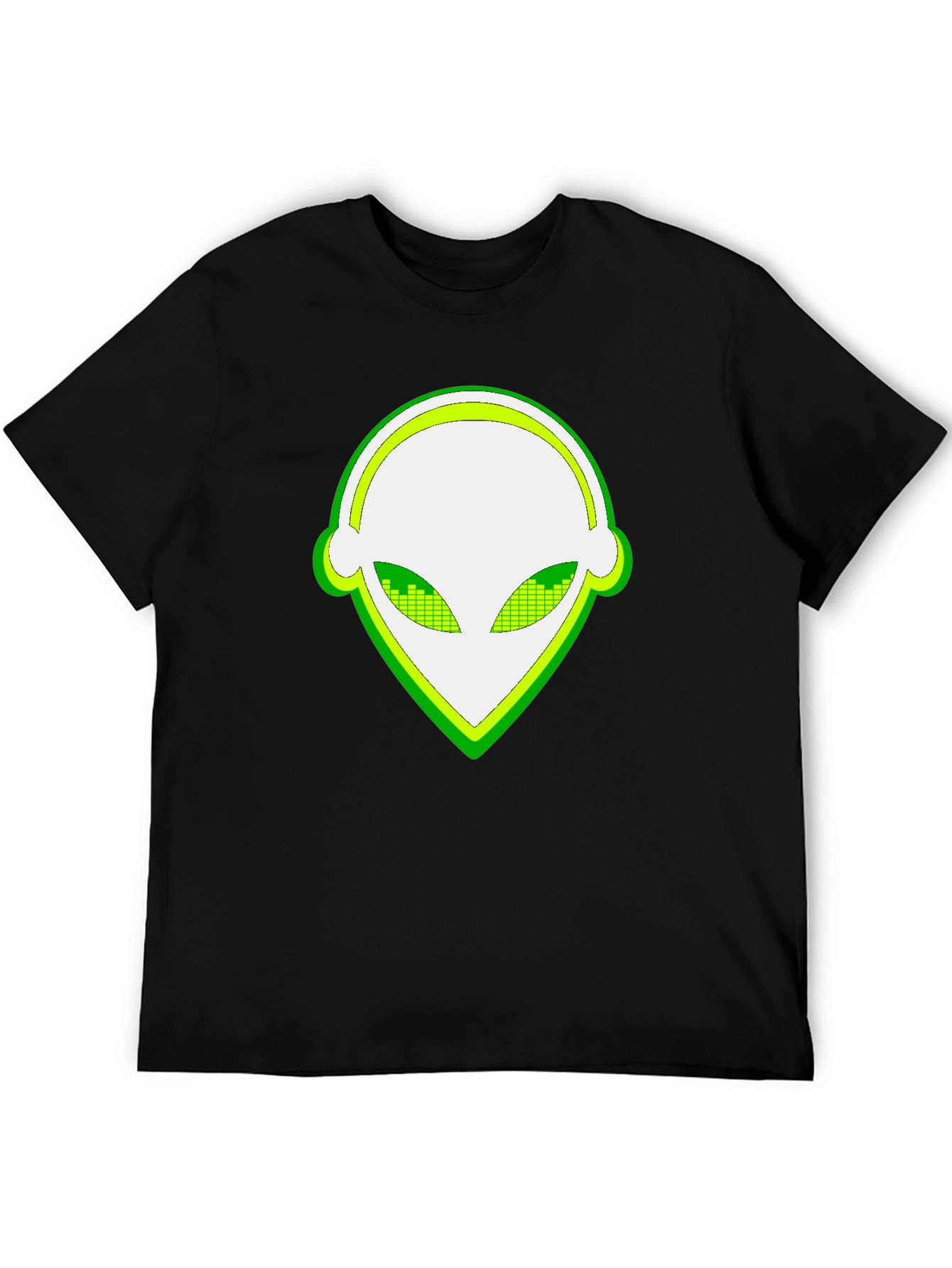 Alien Head T-Shirt - Cool Graphic Tee