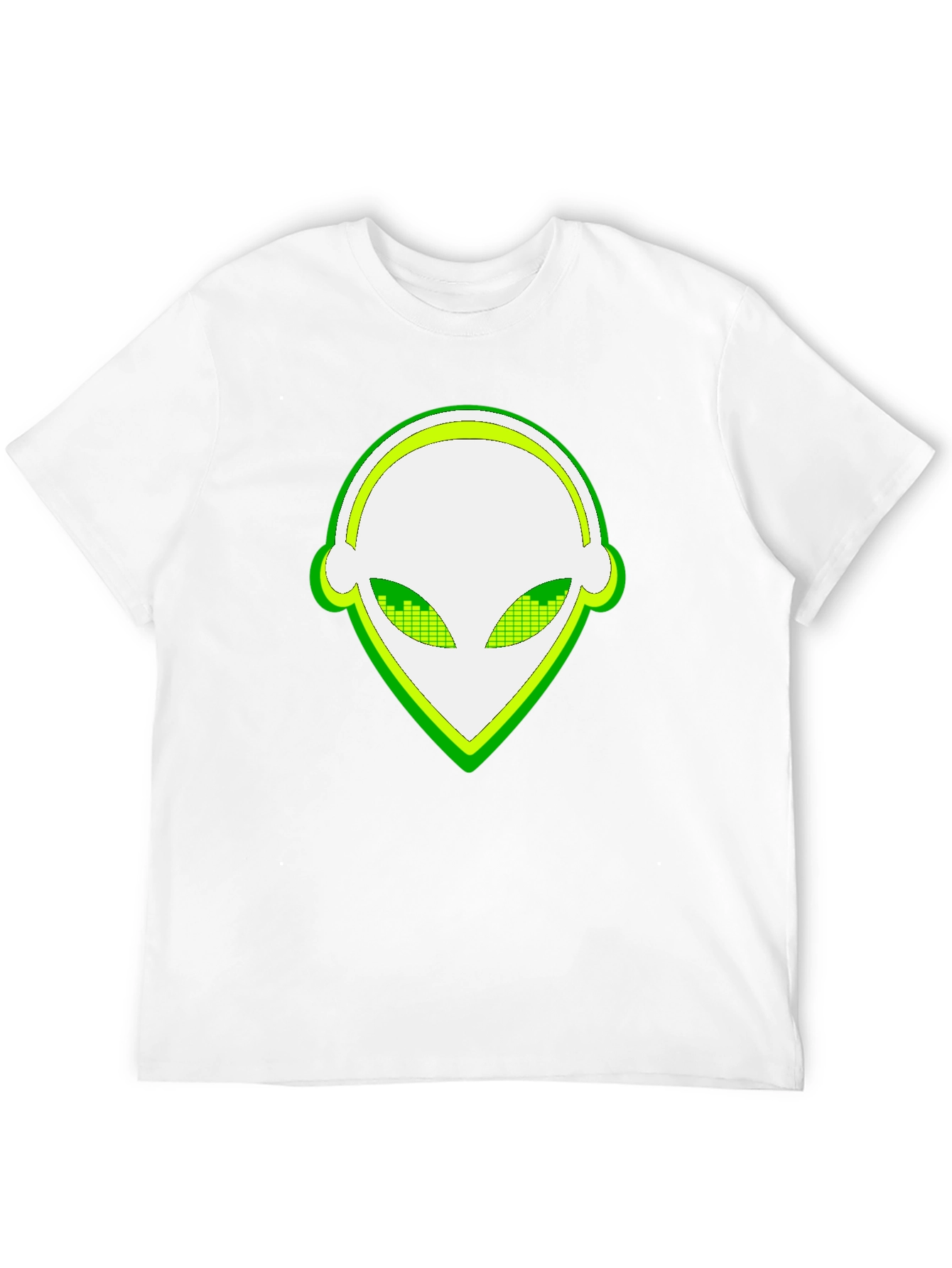 Alien Head T-Shirt - Cool Graphic Tee