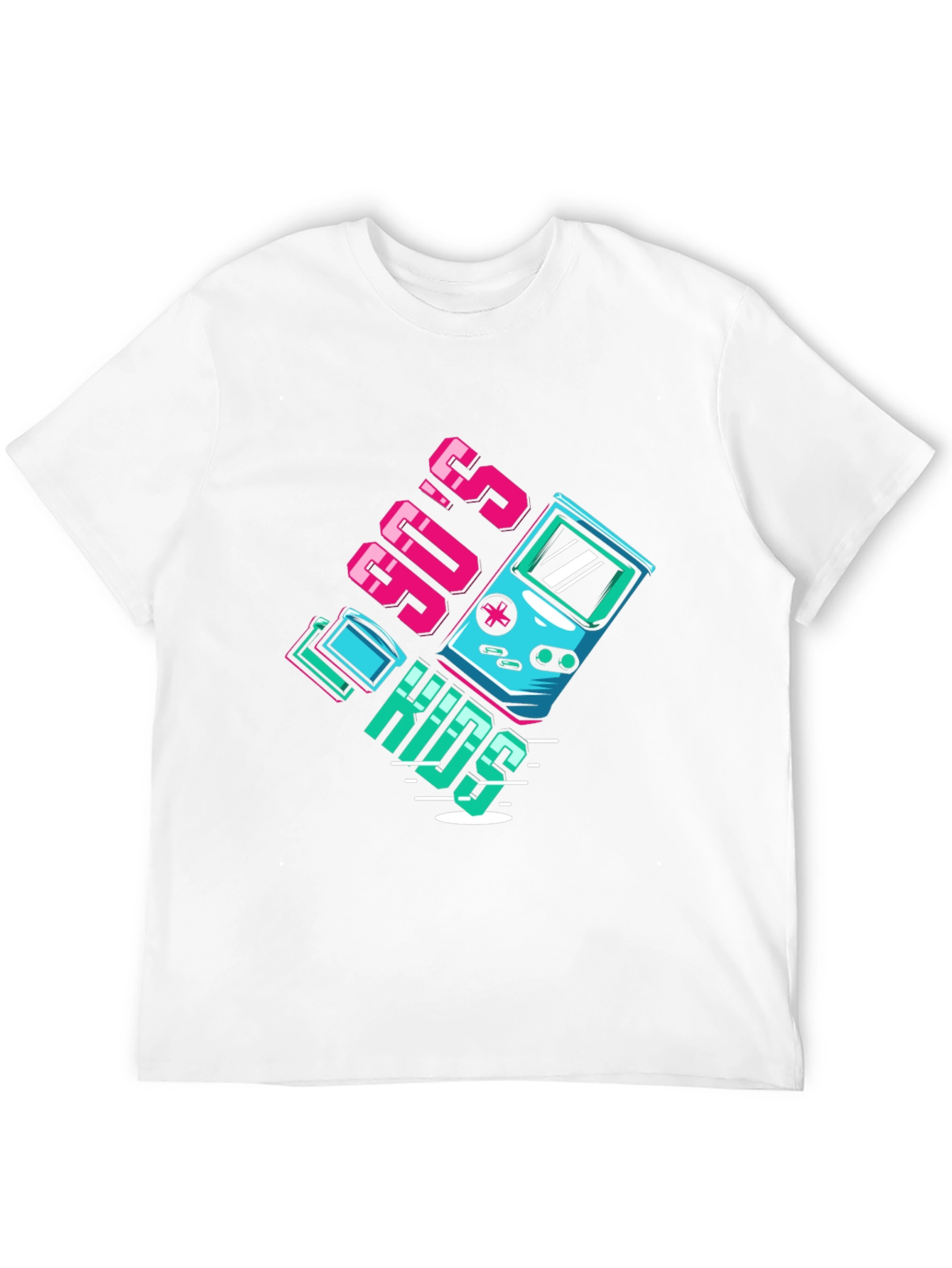 90s Kids T-Shirt - Retro Gaming Style