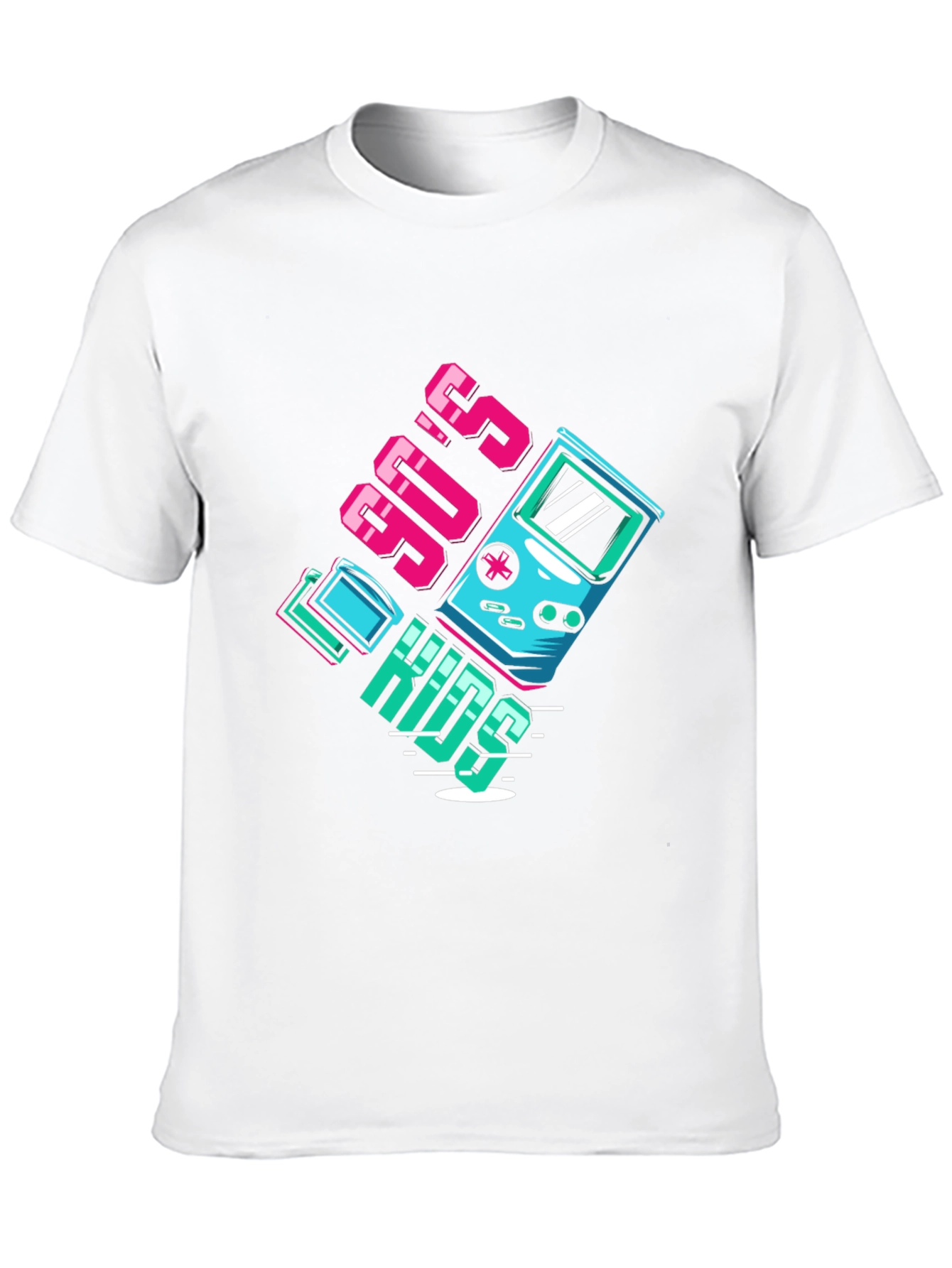 90s Kids T-Shirt - Retro Gaming Style