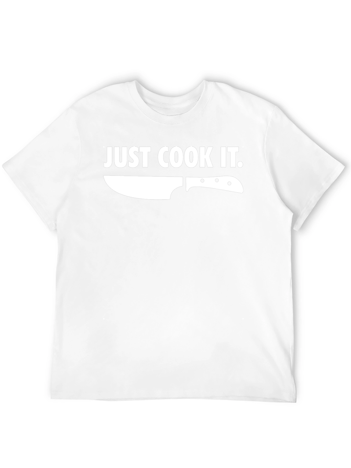 Just Cook It Chef T-Shirt - Funny Culinary Tee