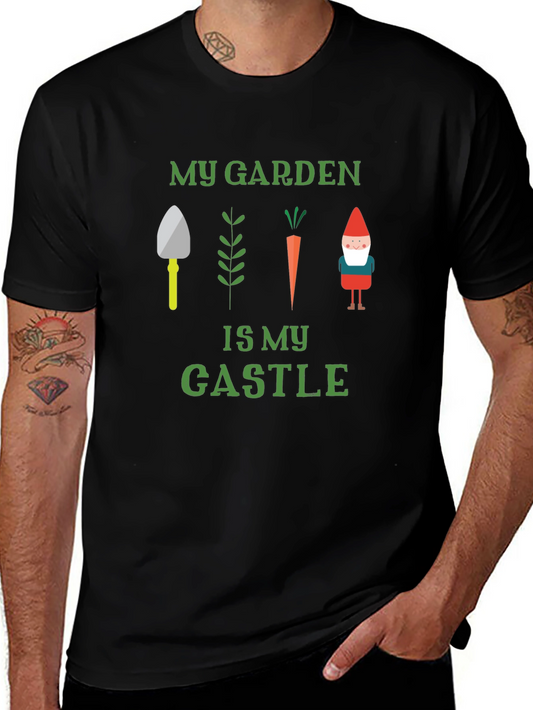 My Garden Is My Castle T-Shirt - Gardening Theme Tee