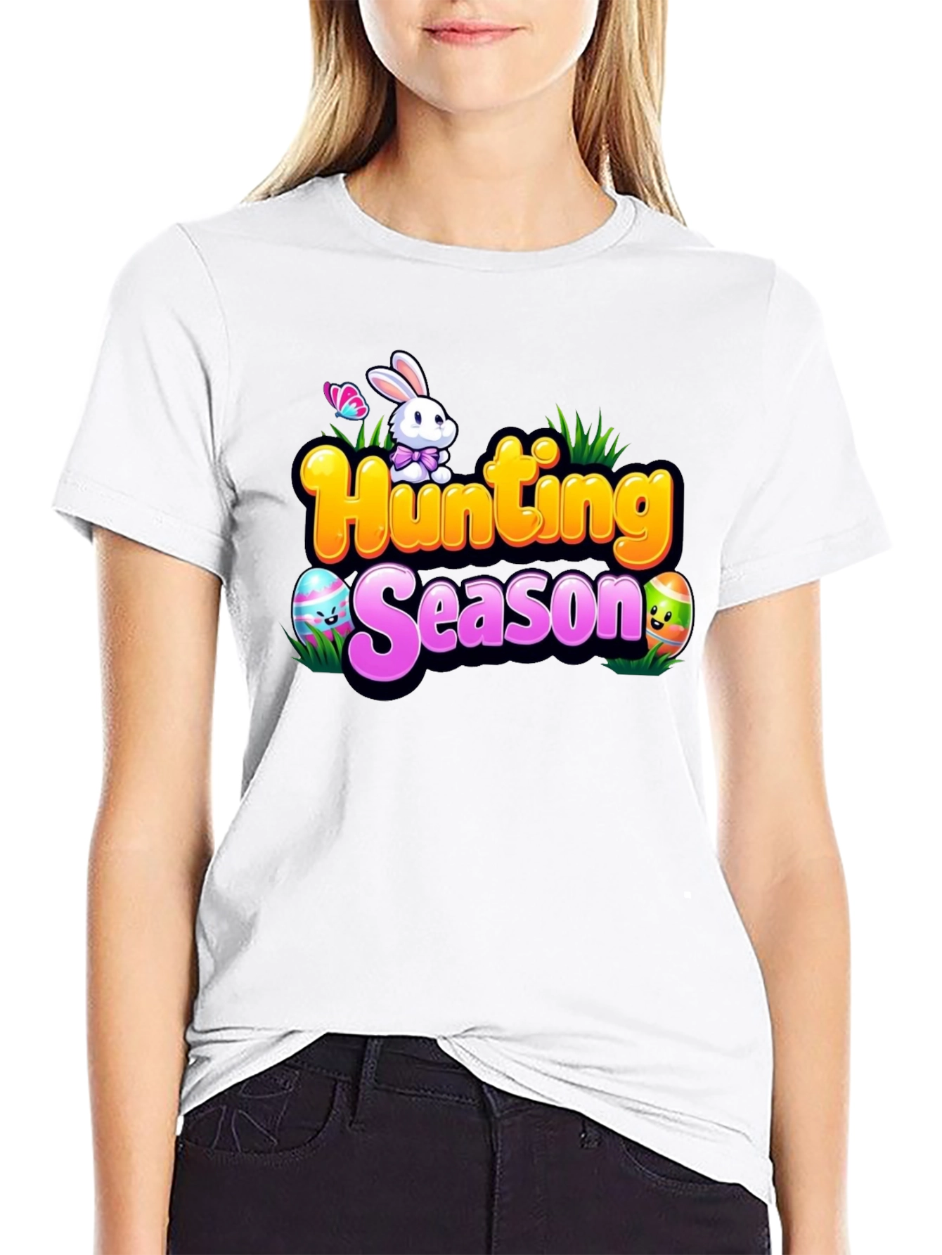 Hunting Season Easter Graphic Tee