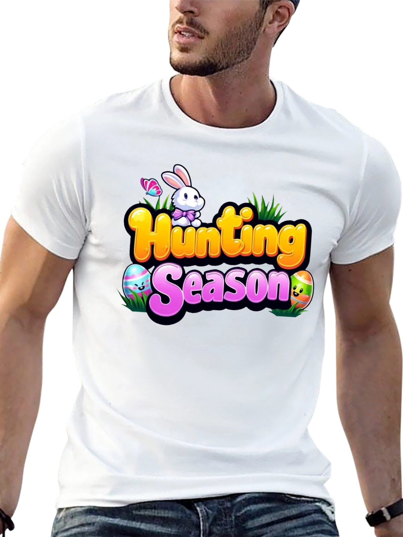 Hunting Season Easter Graphic Tee