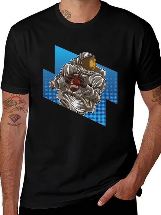 Astronaut Football T-Shirt - Space Game Ready!