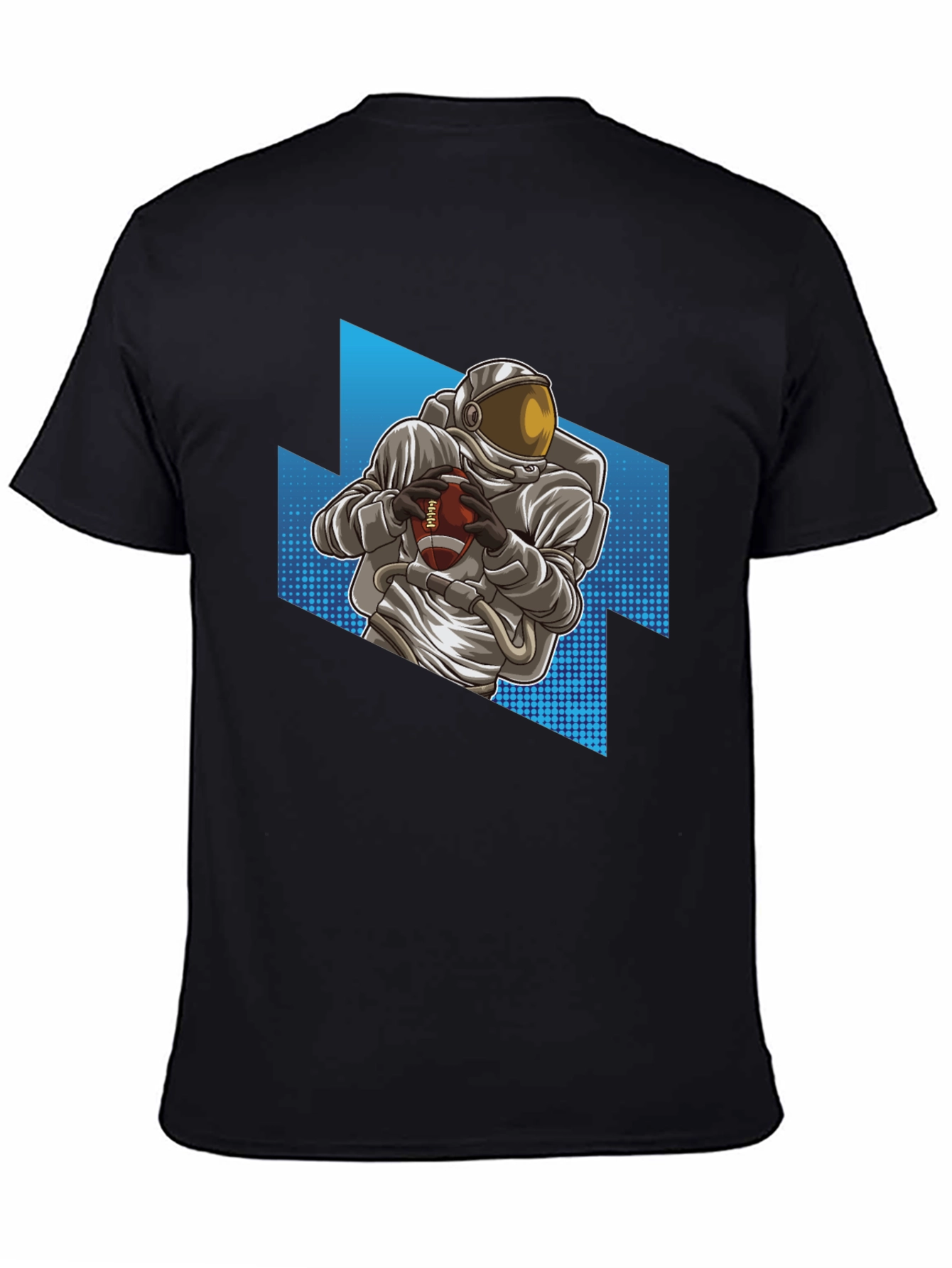 Astronaut Football T-Shirt - Space Game Ready!