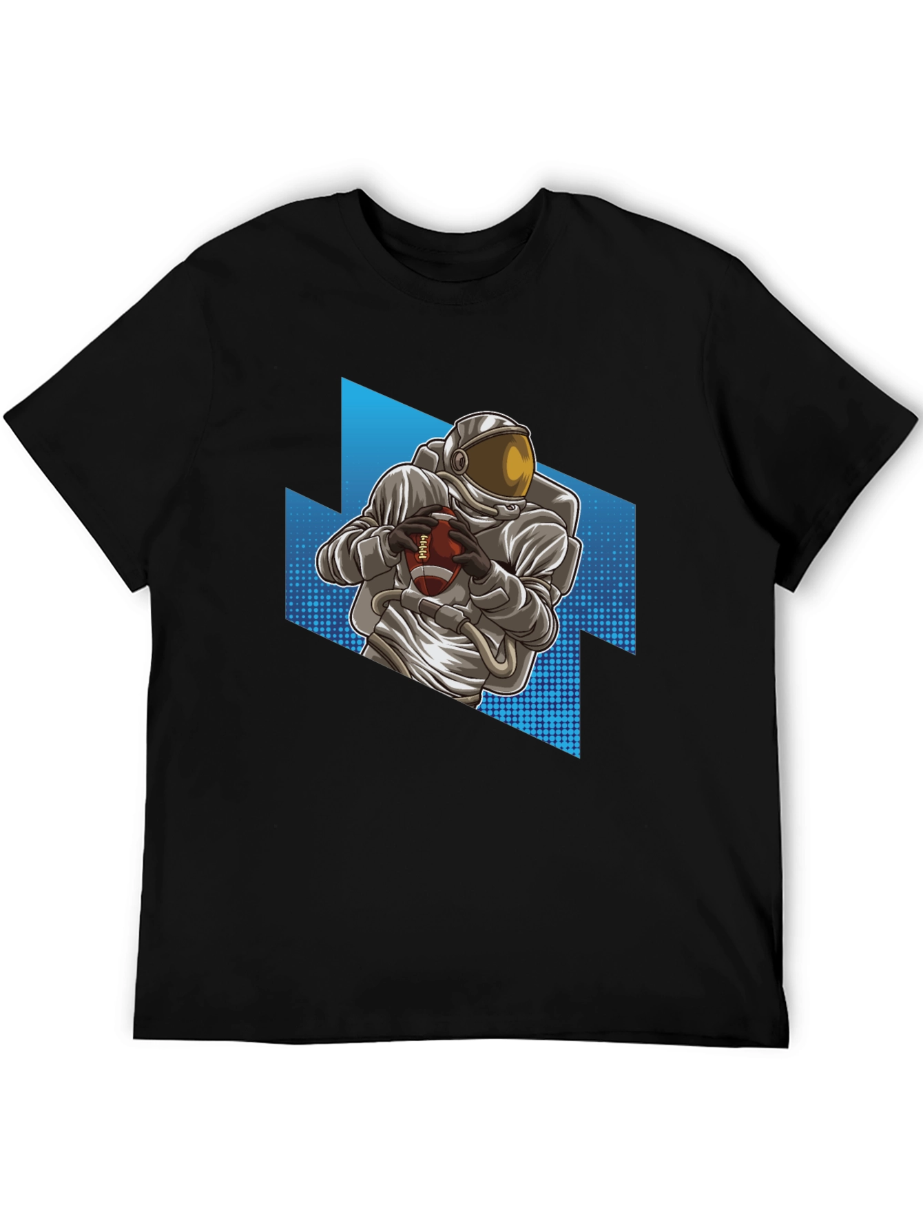 Astronaut Football T-Shirt - Space Game Ready!