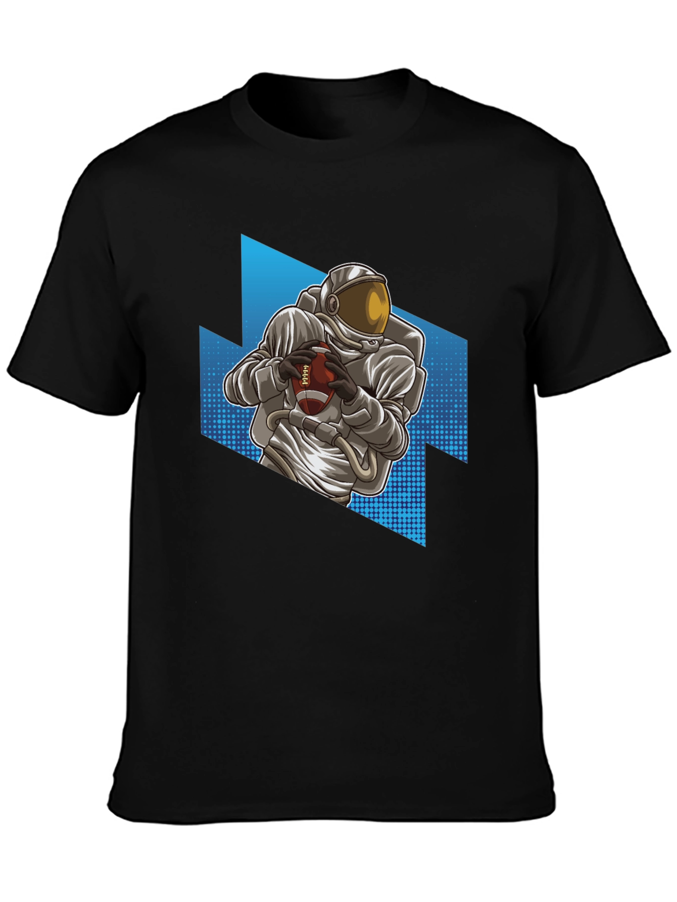 Astronaut Football T-Shirt - Space Game Ready!