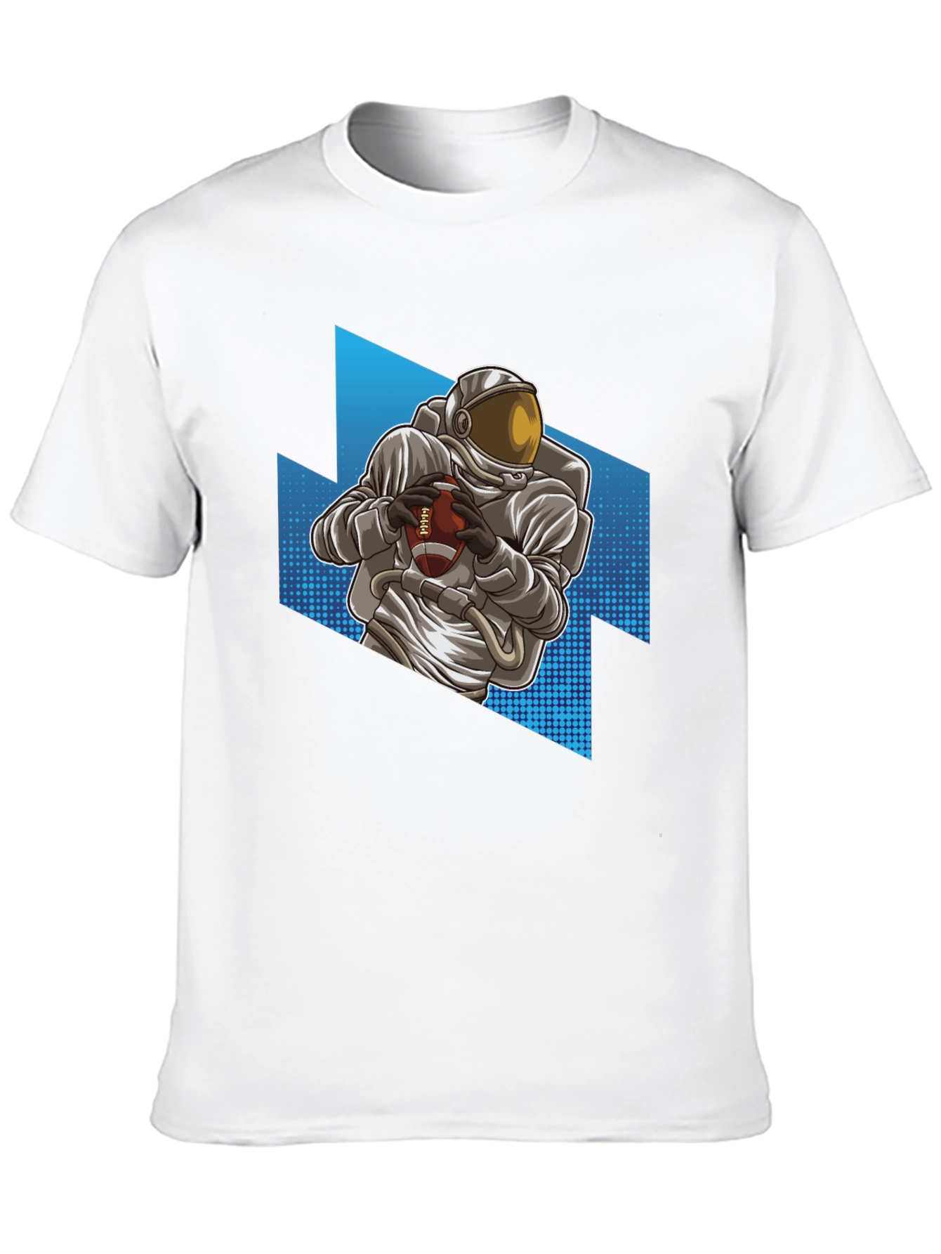 Astronaut Football T-Shirt - Space Game Ready!