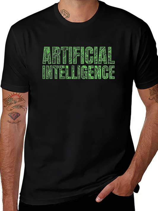 Artificial Intelligence Circuit Board Graphic T-Shirt