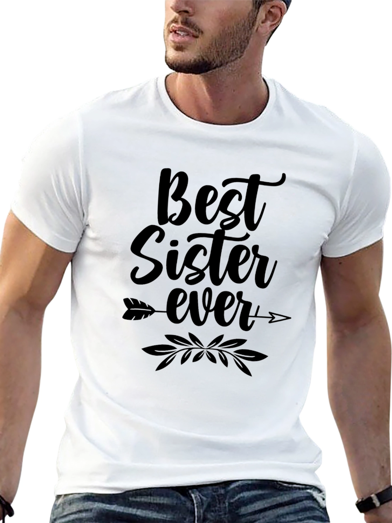 Best Sister Ever T-Shirt - Soft Cotton Tee