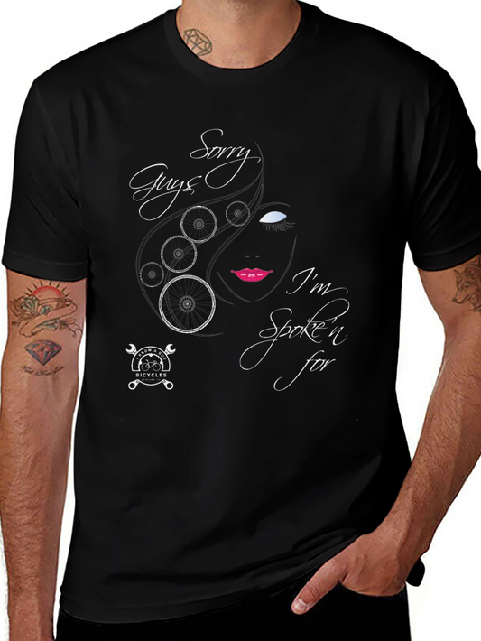 Sorry Guys Im Spoken For Bike Lover Graphic Tee