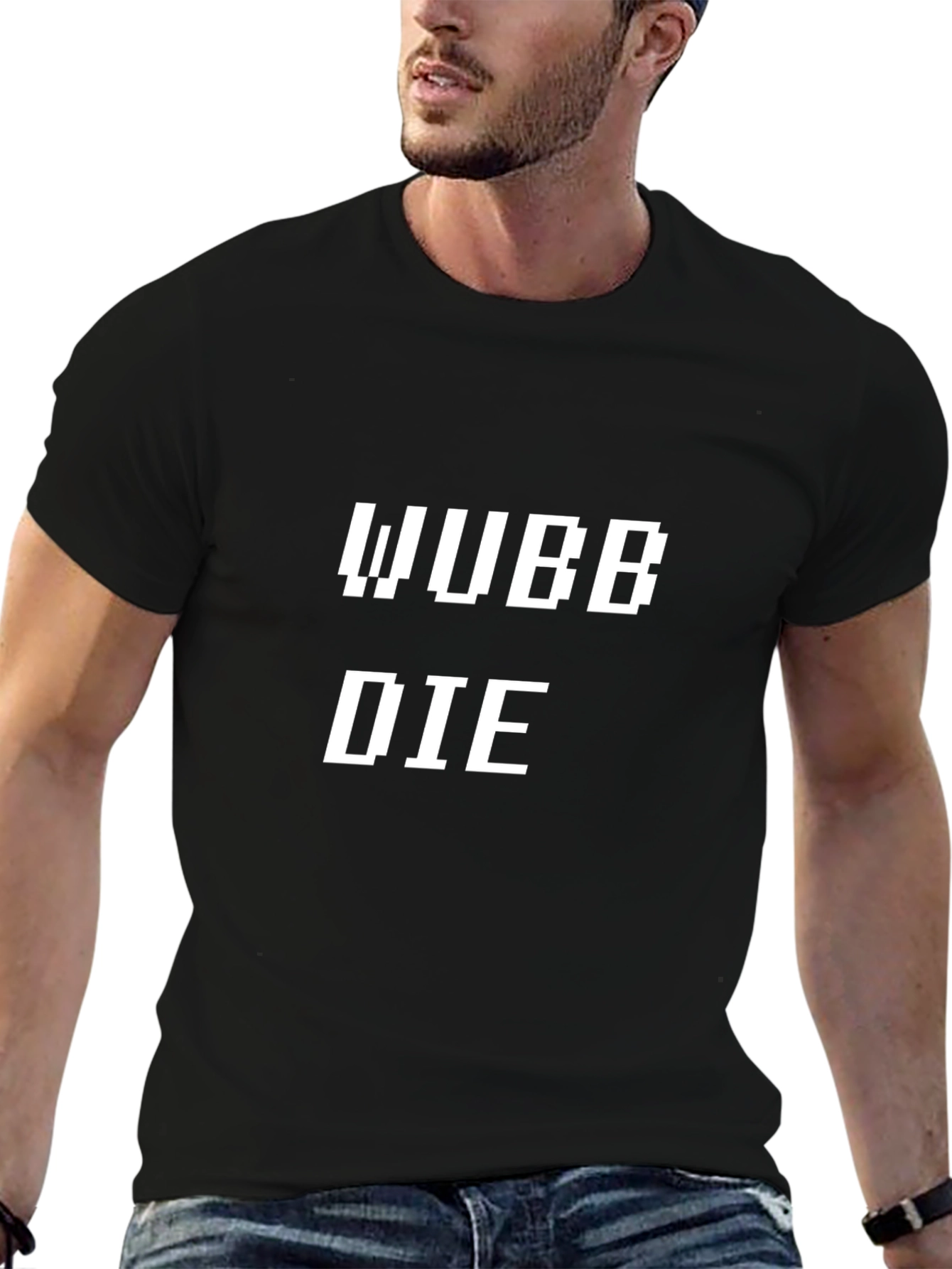 Wubby Die Black Tee
