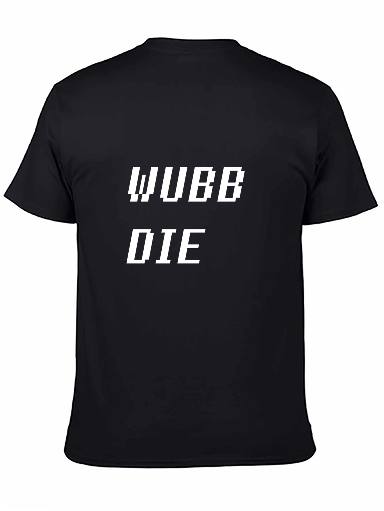 Wubby Die Black Tee