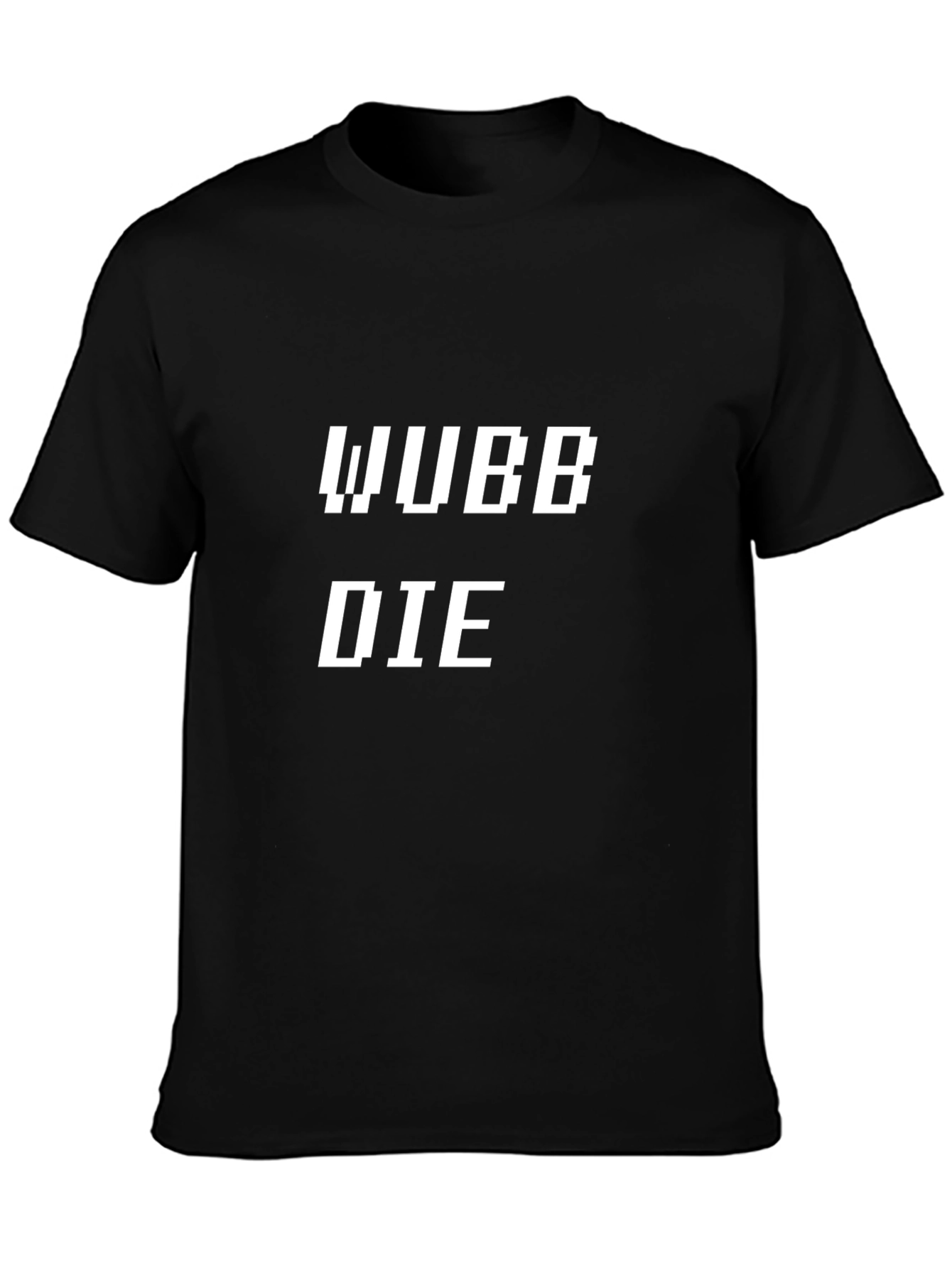 Wubby Die Black Tee