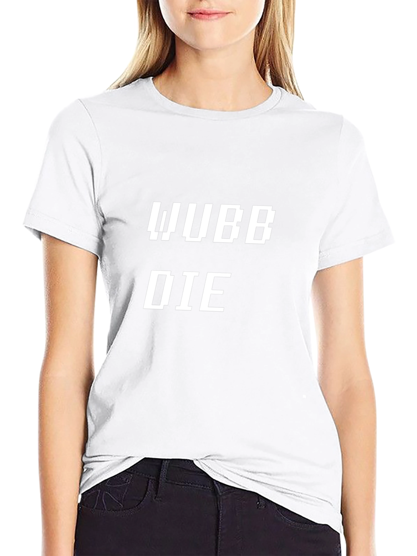 Wubby Die Black Tee