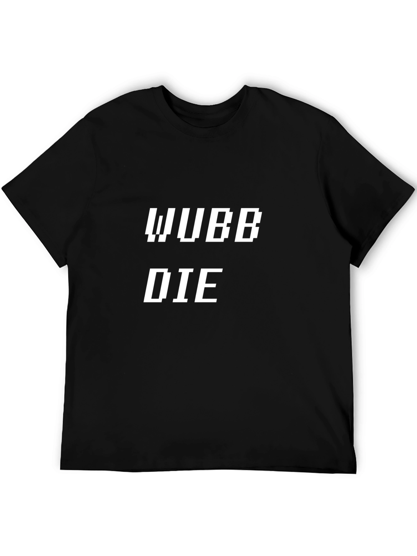 Wubby Die Black Tee