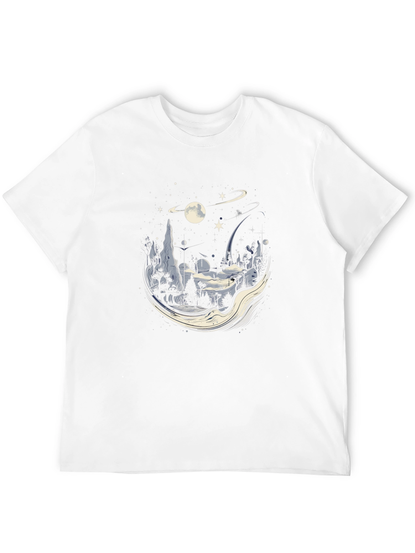Cosmic Landscape Graphic Tee