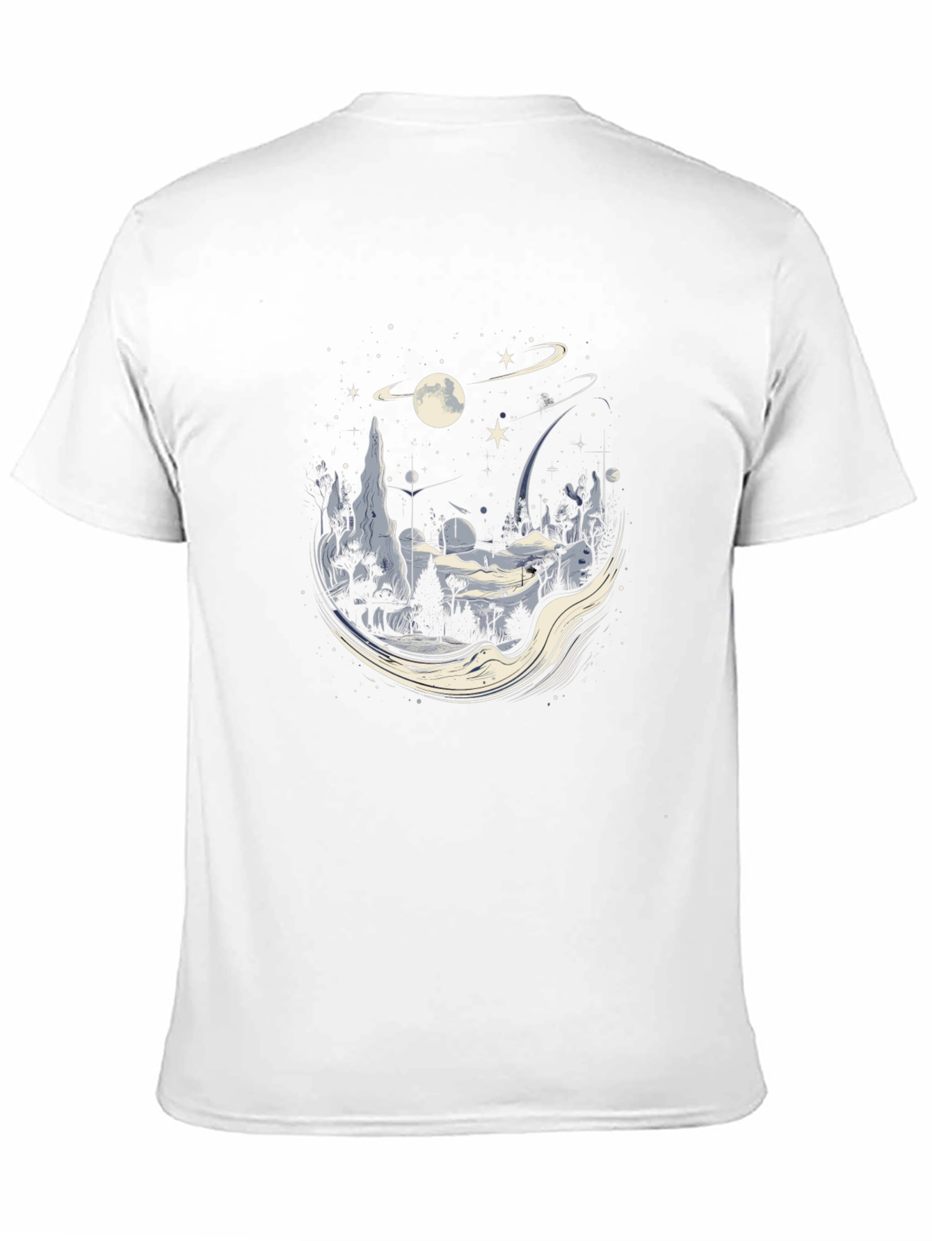 Cosmic Landscape Graphic Tee