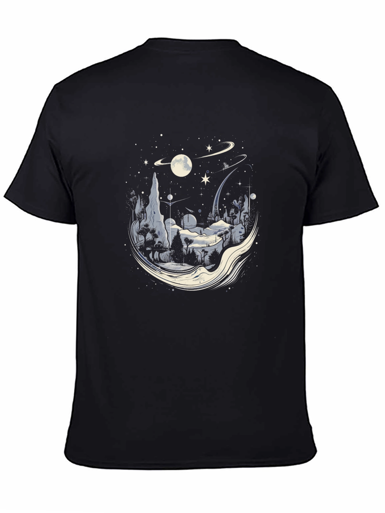 Cosmic Landscape Graphic Tee