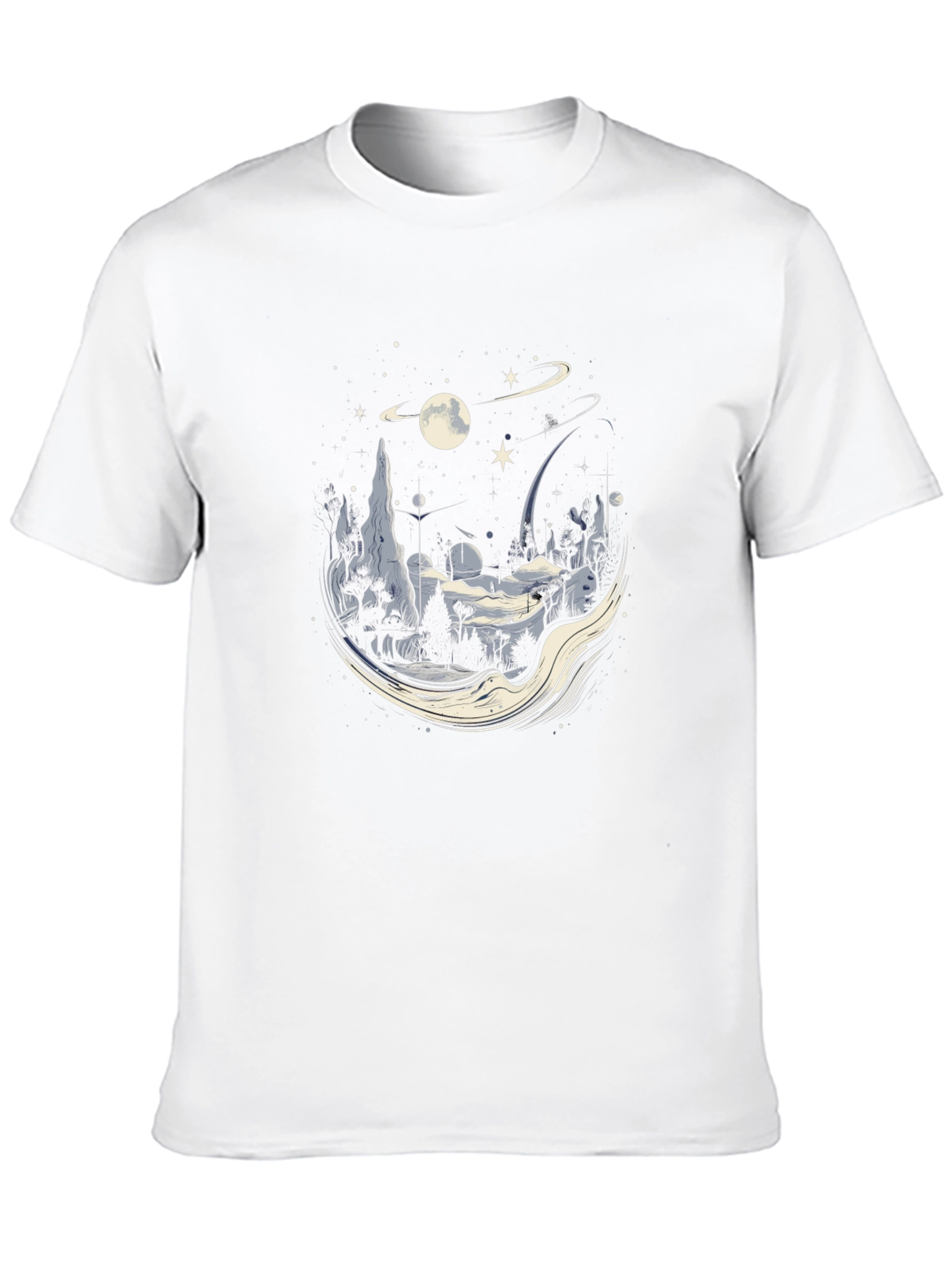 Cosmic Landscape Graphic Tee