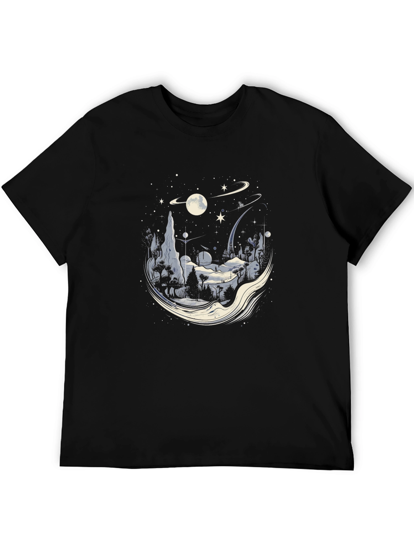 Cosmic Landscape Graphic Tee
