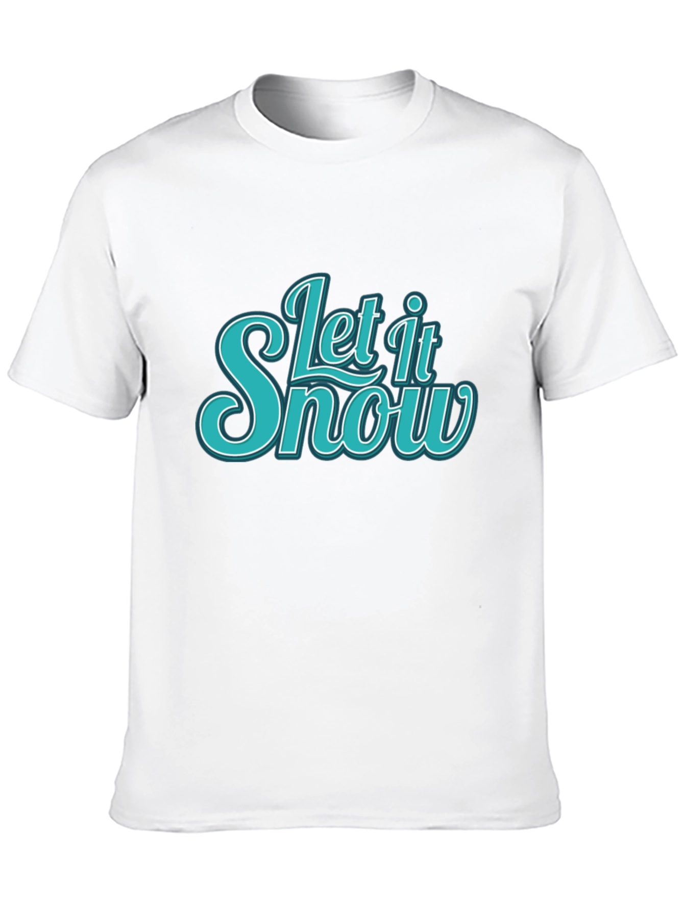 Let It Snow Graphic Tee - Winter Holiday T-Shirt