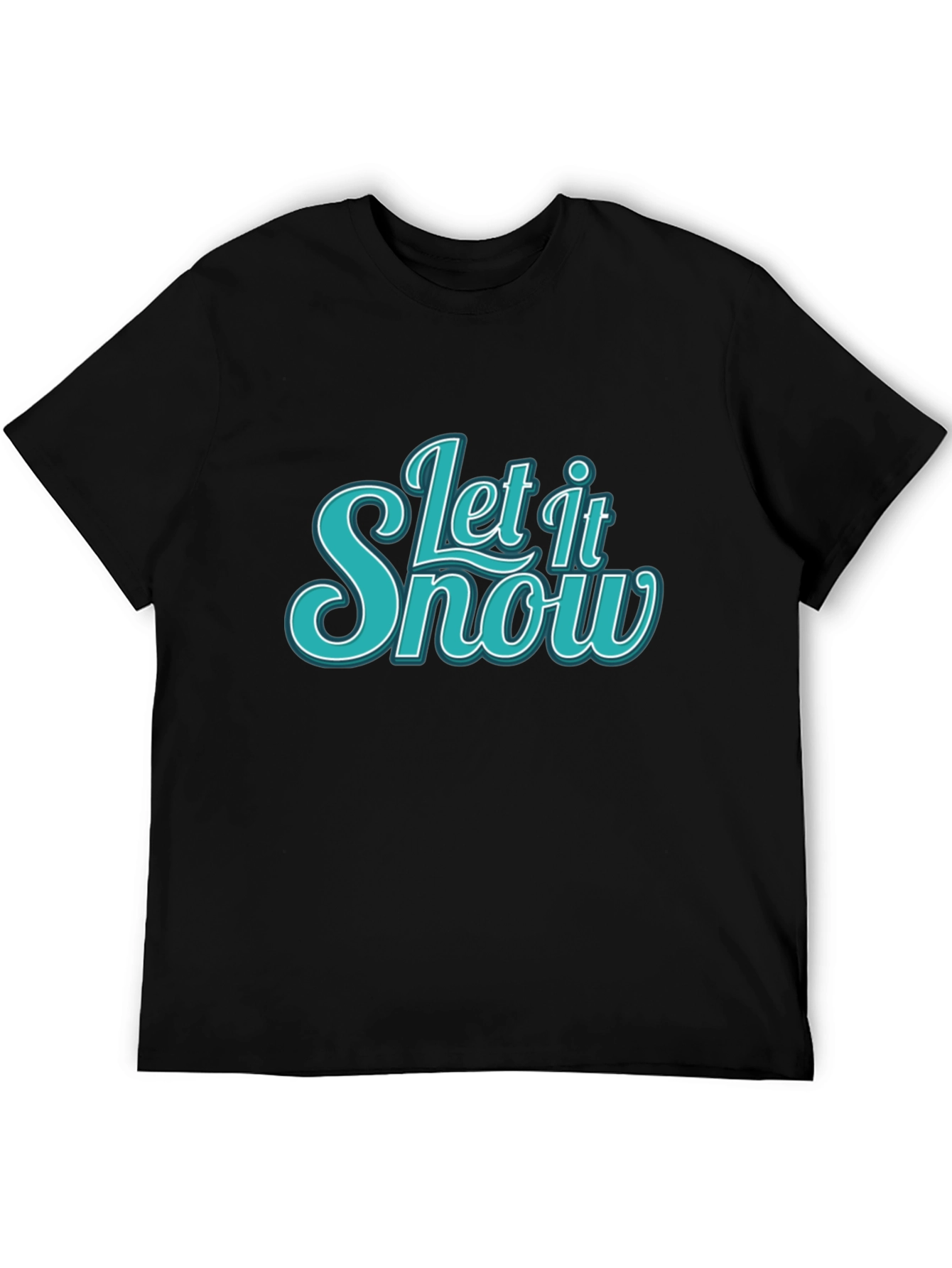 Let It Snow Graphic Tee - Winter Holiday T-Shirt