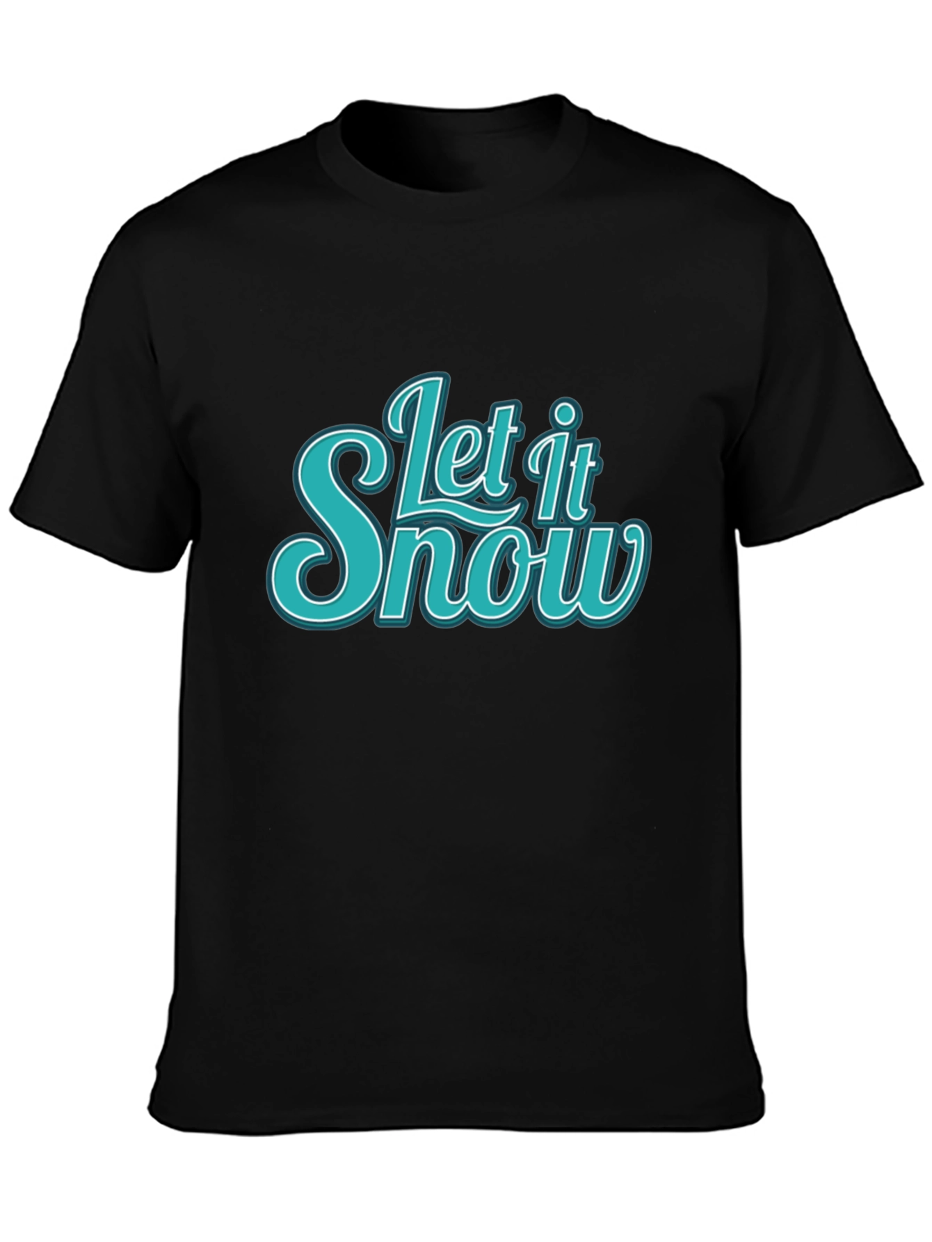 Let It Snow Graphic Tee - Winter Holiday T-Shirt