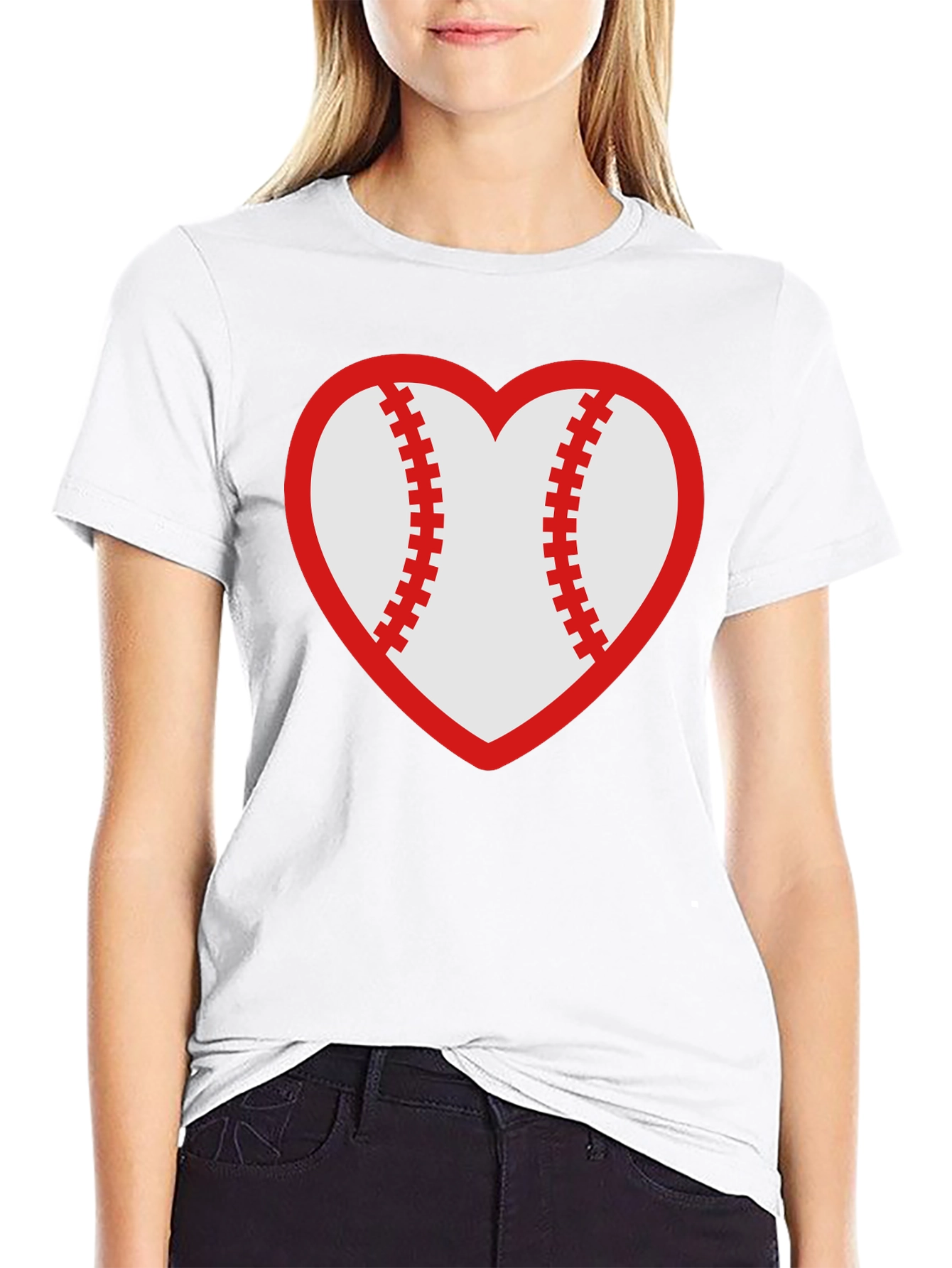 Baseball Heart T-Shirt